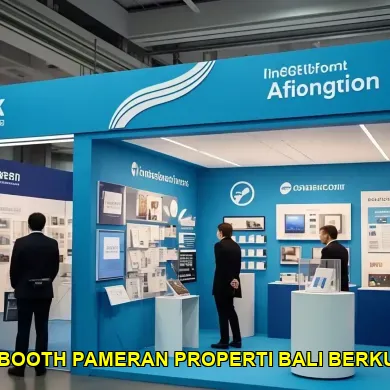 stand booth pameran properti bali berkualitas